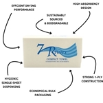 7 Rivers Compact Interleaved Hand Towel