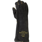 Black & Gold Welding Gloves