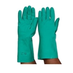 Green Nitrile Chemical Gloves