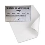 White News / Butchers Paper 450mm X 610mm 18kg Rea