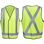 Fluoro Yellow Safety Vests - Day Use