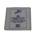 Clear 240l Jumbo Mobile Bin Garbage Bag