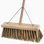 Bassine Cane Broom With Bracket (complete)