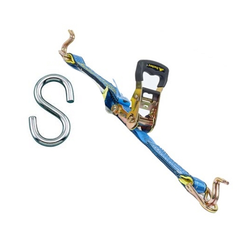 Multi Purpose Ratchet Tie Down Assembly With Hook ABL Distribution