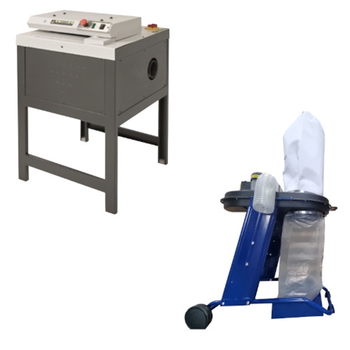 EcoFriendly EcoShred Packaging Shredder And Dust Extractor ABL