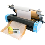 ABL Double Layer Automatic Honeycomb Paper Dispenser converting kraft paper into eco-friendly 3D cushioning wrap.