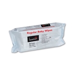 Bastion Regular Baby Wipes – pack of 80 alcohol‑free, baby‑safe wipes with snap‑cap closure