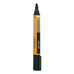 Black Osmer chisel tip marker on white background