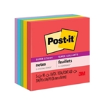 3M Post-it Super Sticky Notes Cube for office notes reminders and organisation