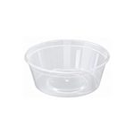 225ml Round Disposable Plastic Containers from ABL Distribution