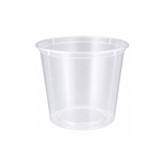 710ml Round Disposable Plastic Containers from ABL Distribution