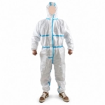 White MP4 Hazguard disposable protective coveralls for industrial maintenance and workplace PPE