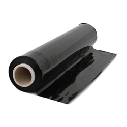 Click here to view larger image 15um Black Maxstretch Cast Stretch Film – High-Performance Pallet Wrap