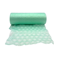 Roll of ABL Biodegradable Air Bubble Film – Compostable PBAT/PLA protective air pillow for void-fill.