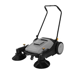 920mm Manual Floor Sweeper with Foldable Handle and Roller Brush – Efficient Hand-Push Sweeping Solution
