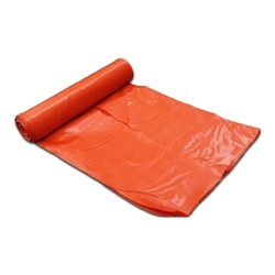 Orange builders plastic film heavy duty protective sheeting for construction and painting