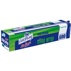 Click here to view larger image This is an image of Catering Clingwrap 600M Roll & Dispenser from ABL Distribution Pty Ltd