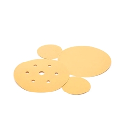 Click here to view larger image This is an image of 3M Hookit Gold Paper Discs to be used with 3M Orbital Sanders from ABL Distribution Pty Ltd